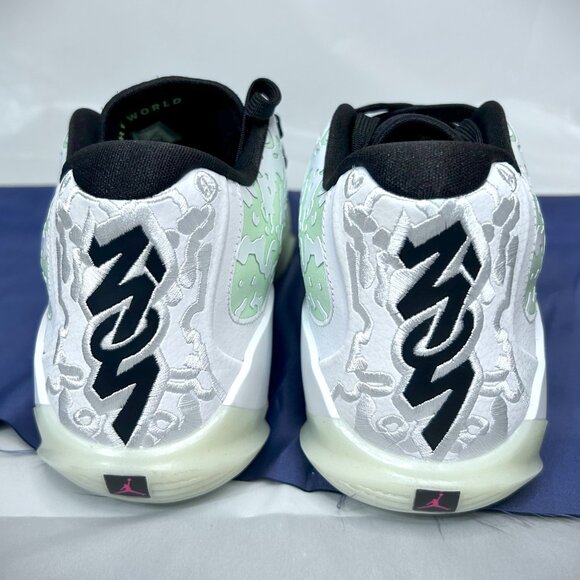 Nike Air Jordan Zion 3 No Guts White/Barley Volt/Black DR0675-110 Size 11.5M - Picture 5 of 7
